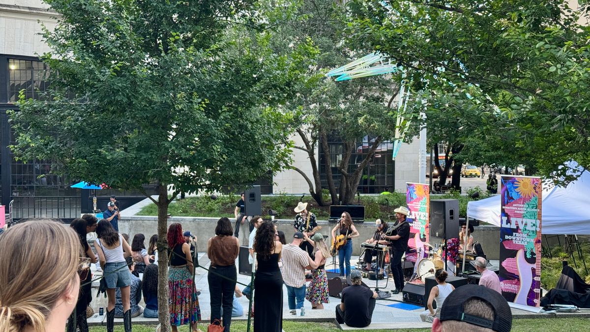 Downtown Austin - Chaparelle performed at Live! From Downtown, Texas, a free concert series in cool locations throughout downtown